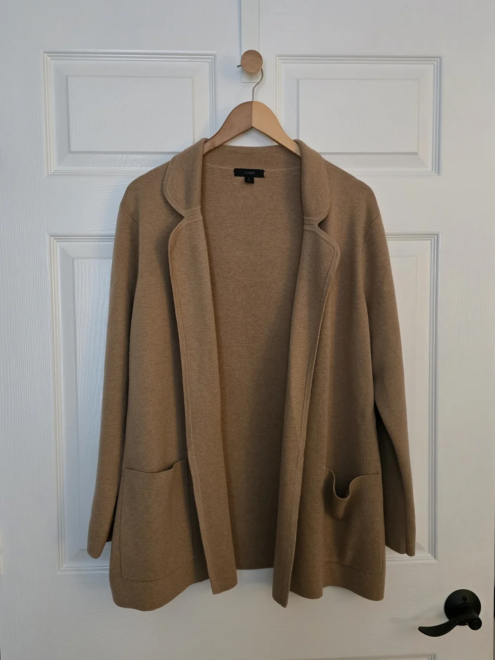 J. Crew Eloise Wool Blend Sweater Blazer